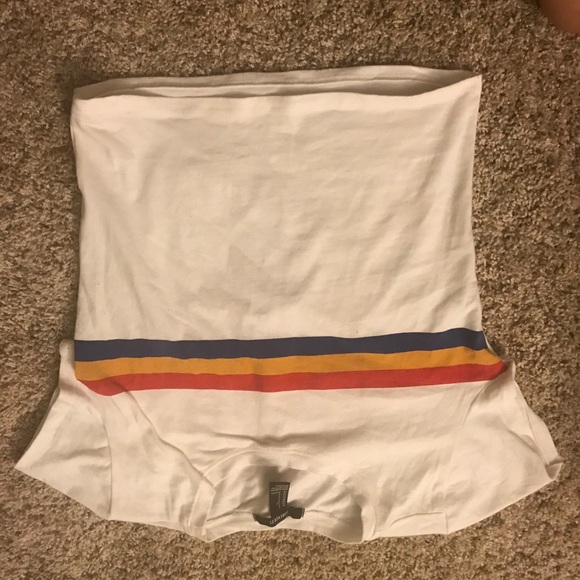 White stripped crop top - Picture 5 of 5